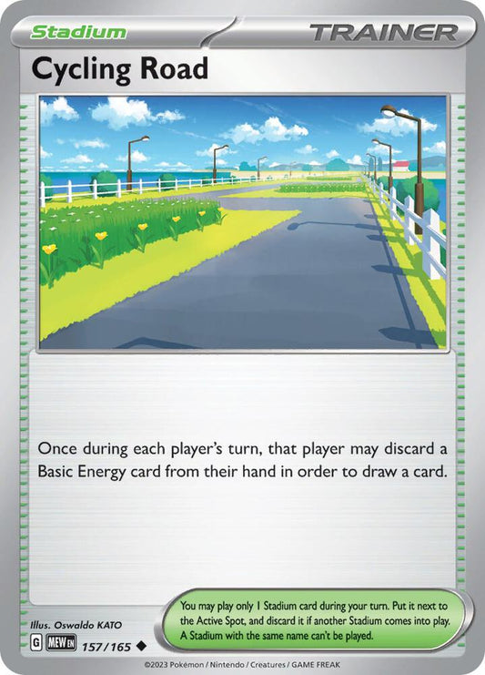 Pokemon Cycling Road 157/165 151