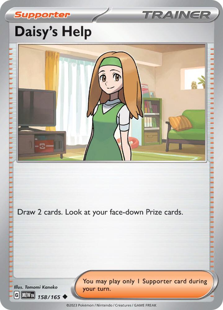 Pokemon Daisy's Help 158/165 151