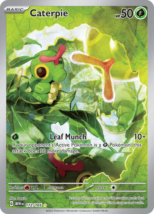 Pokemon Caterpie 172/165 151