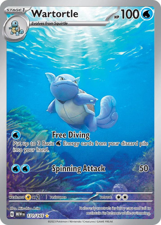 Pokemon Wartortle 171/165 151