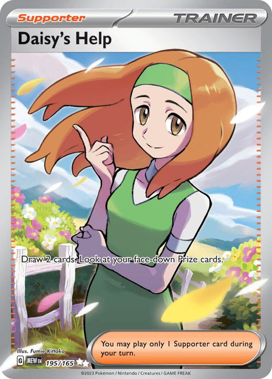 Pokemon Daisy's Help 195/165 151