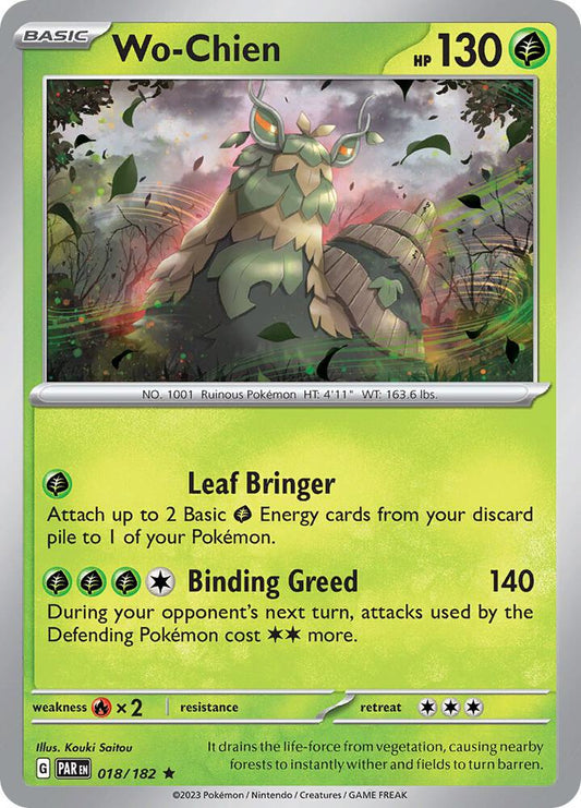 Pokemon Wo-Chien 18/182 Paradox Rift