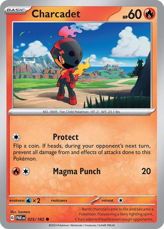 Pokemon Charcadet 25/182 Paradox Rift