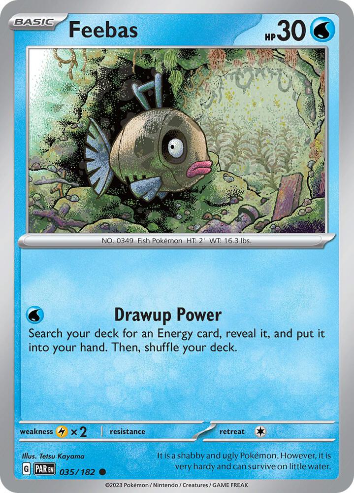 Pokemon Feebas 35/182 Paradox Rift