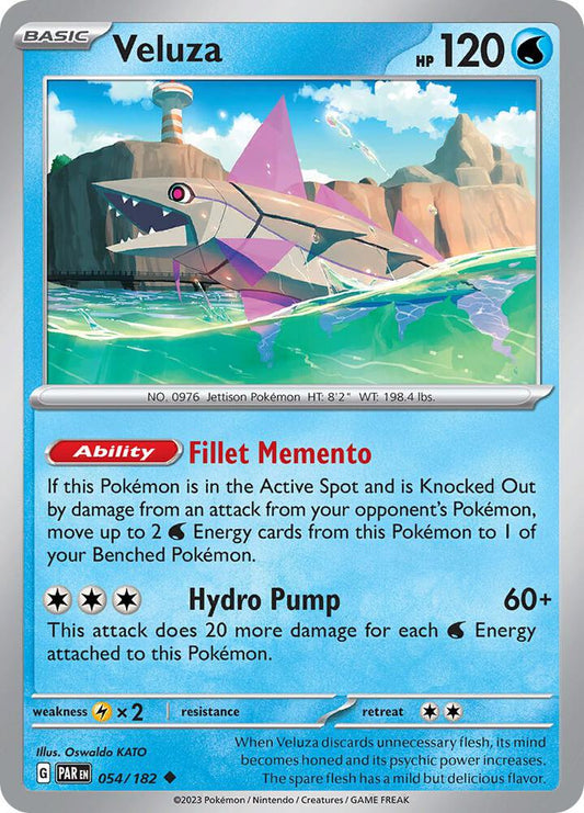Pokemon Veluza 54/182 Paradox Rift