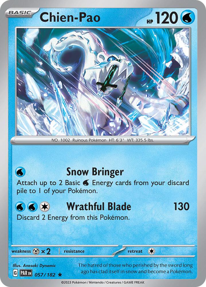 Pokemon Chien-Pao 57/182 Paradox Rift