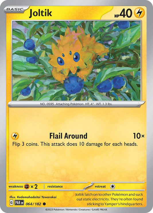 Pokemon Joltik 64/182 Paradox Rift