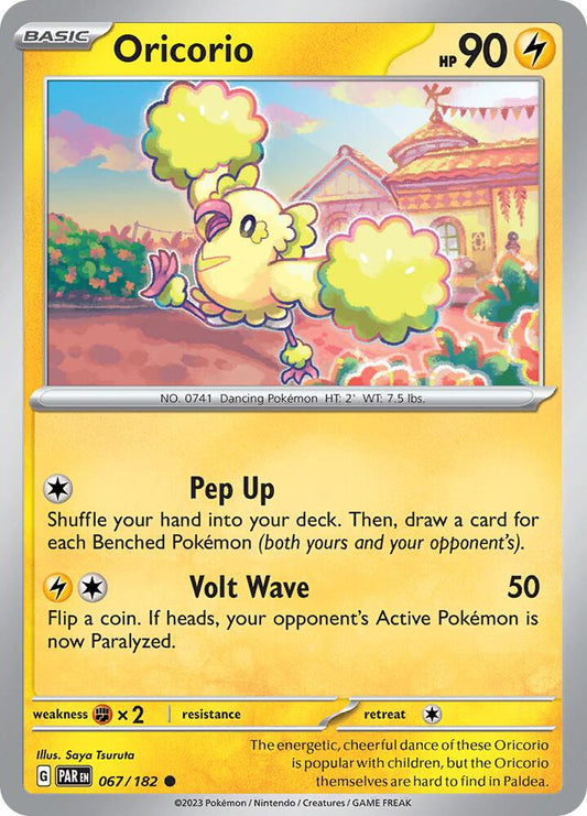 Pokemon Oricorio 67/182 Paradox Rift