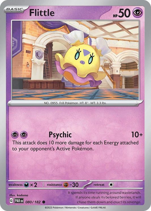 Pokemon Flittle 80/182 Paradox Rift