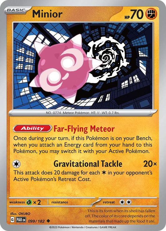 Pokemon Minior 99/182 Paradox Rift