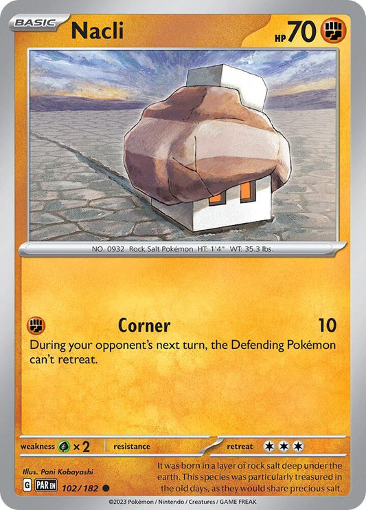 Pokemon Nacli 102/182 Paradox Rift