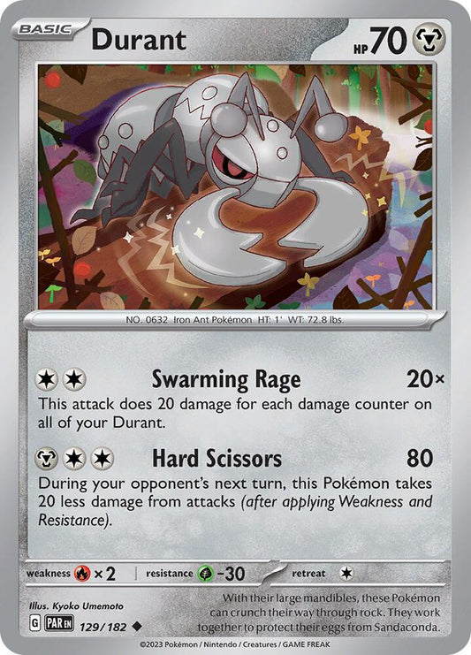 Pokemon Durant 129/182 Paradox Rift