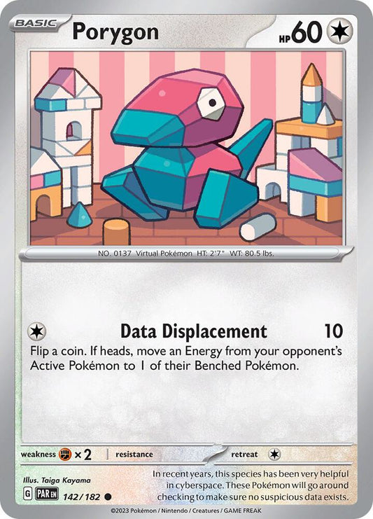 Pokemon Porygon 142/182 Paradox Rift