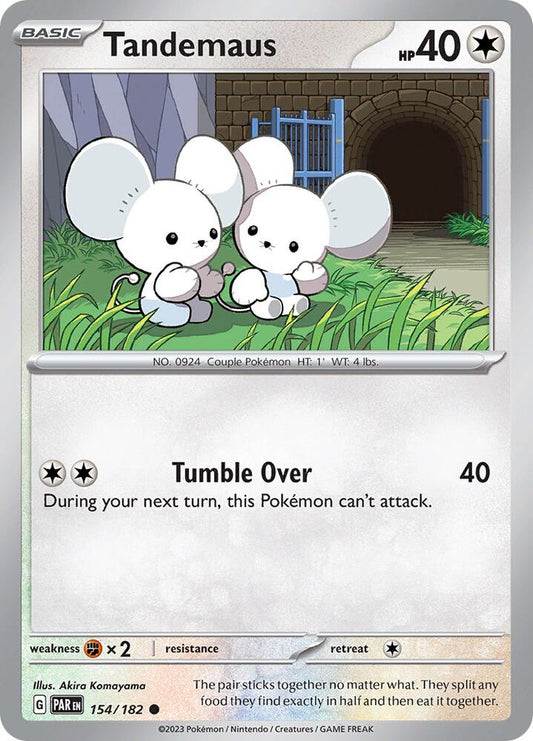 Pokemon Tandemaus 154/182 Paradox Rift