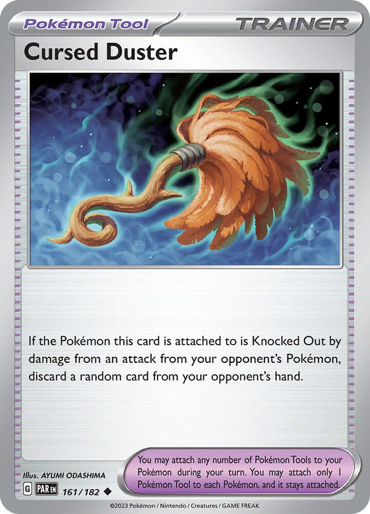 Pokemon Cursed Duster 161/182 Paradox Rift
