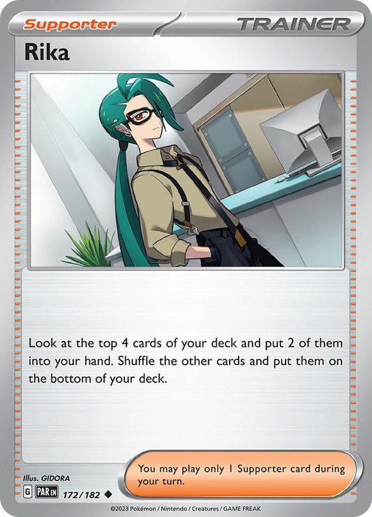 Pokemon Rika 172/182 Paradox Rift