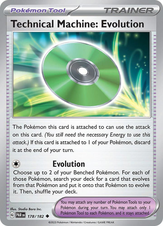 Pokemon Technical Machine: Evolution 178/182 Paradox Rift