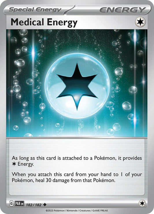 Pokemon Medical Energy 182/182 Paradox Rift