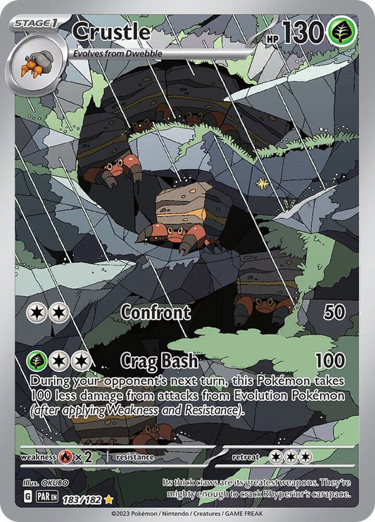 Pokemon Crustle 183/182 Paradox Rift
