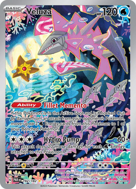 Pokemon Veluza 192/182 Paradox Rift