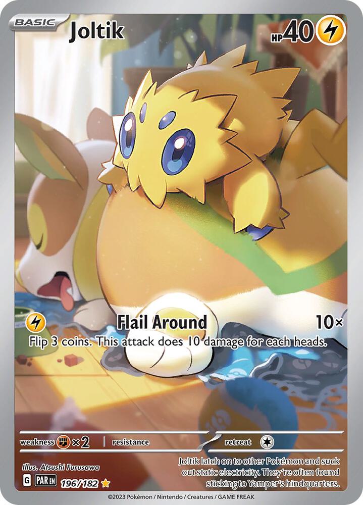 Pokemon Joltik 196/182 Paradox Rift