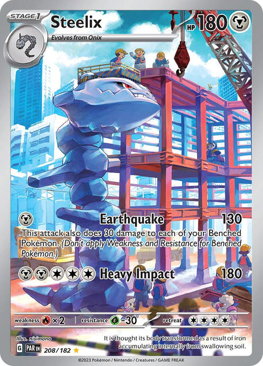 Pokemon Steelix 208/182 Paradox Rift