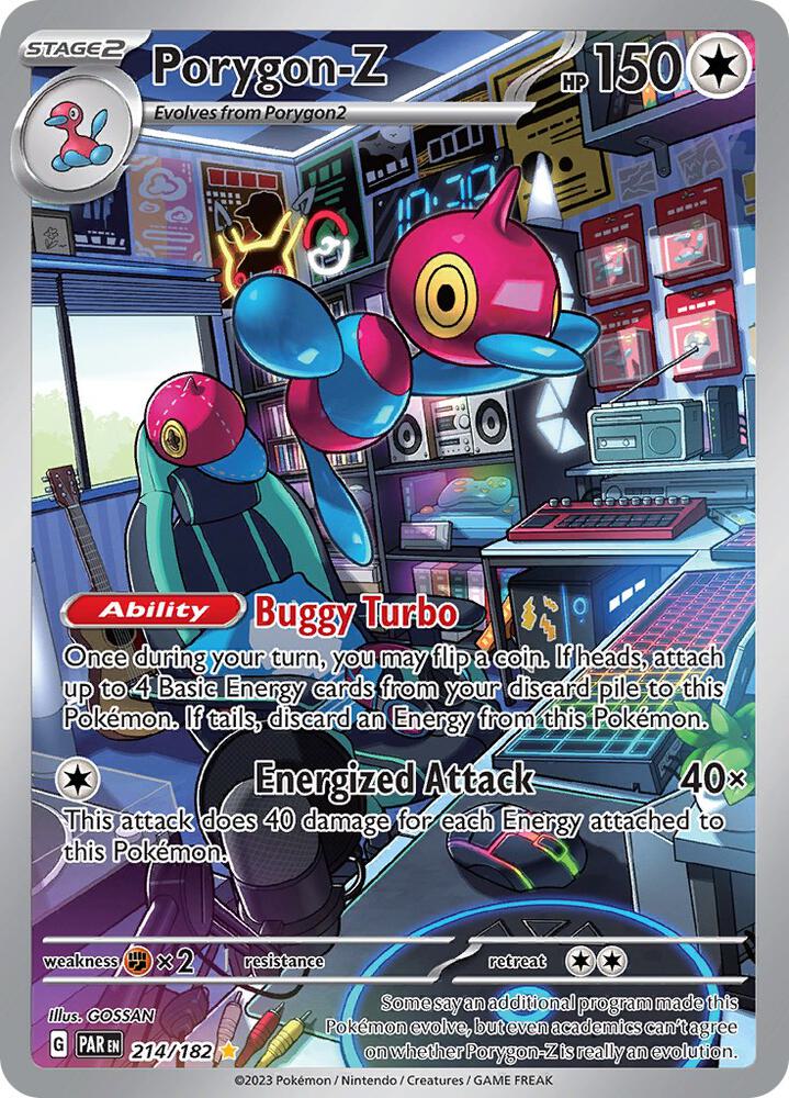 Pokemon Porygon-Z 214/182 Paradox Rift
