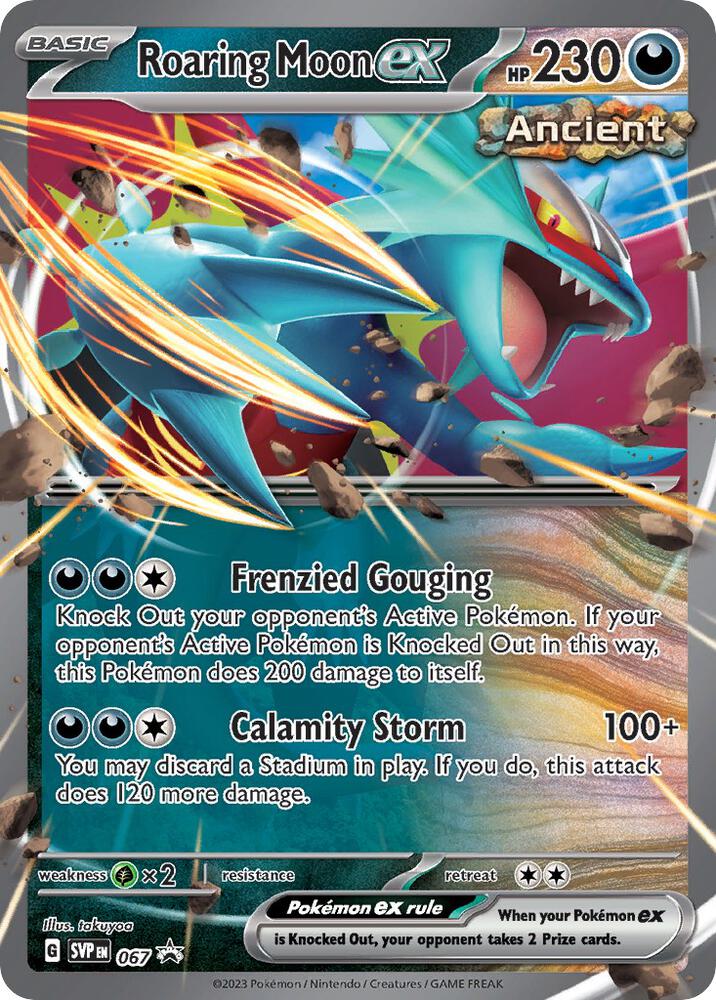 Pokemon Roaring Moon ex 67 SVP Black Star Promos