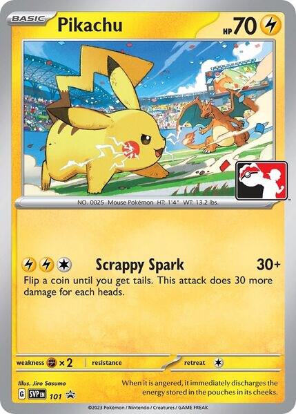 Pokemon Pikachu 101 SVP Black Star Promos