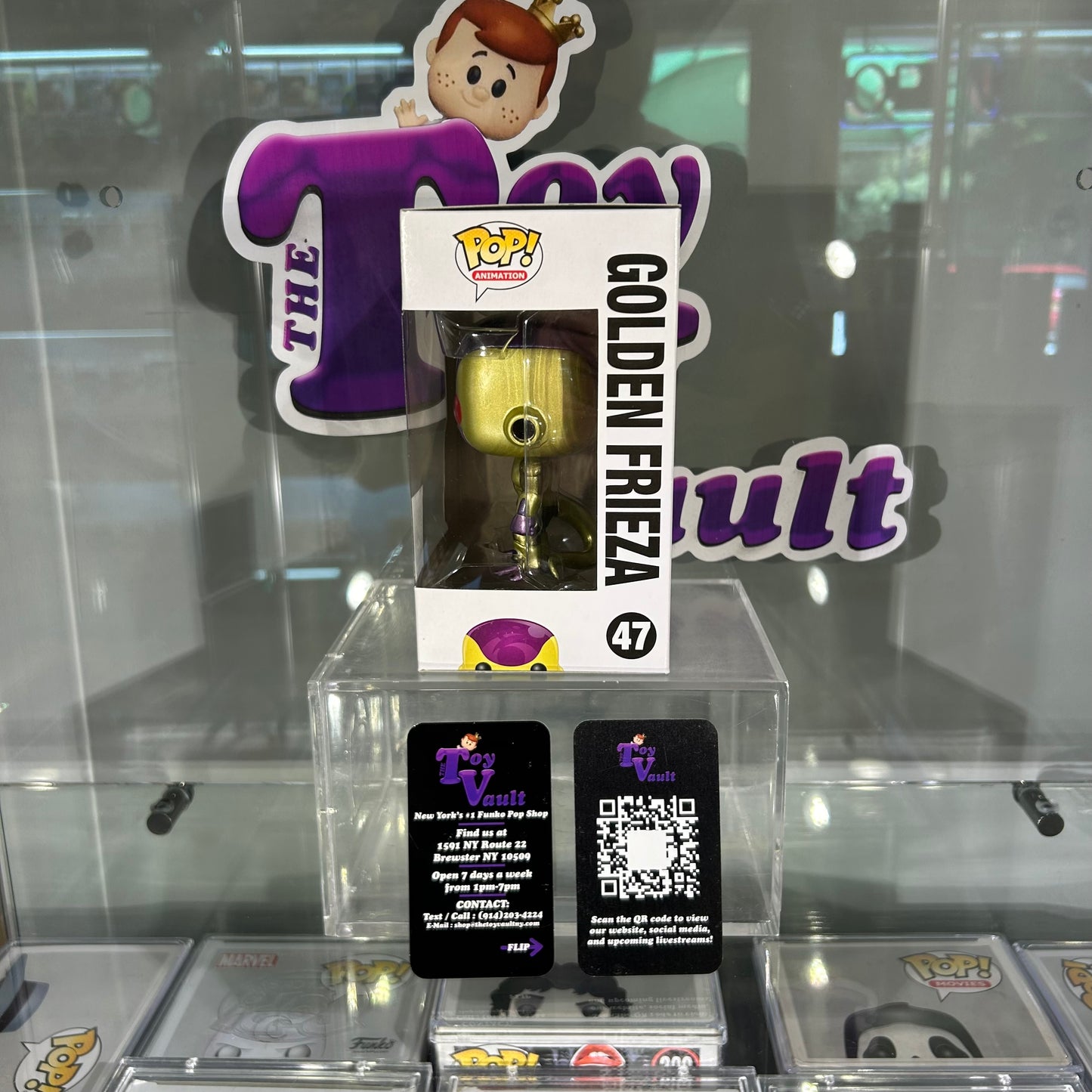 [SOLD 7.28.24] Funko Pop! Animation Dragon Ball Z - Golden Freiza (Red Eyes) #47 San Diego Comic Con Exclusive