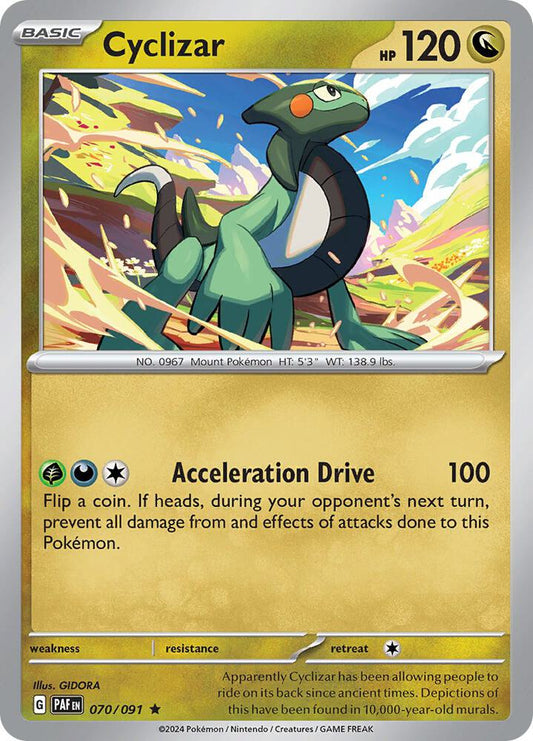 Pokemon Cyclizar 70/91 Paldean Fates