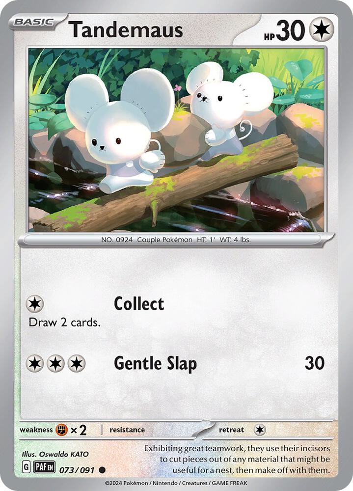 Pokemon Tandemaus 73/91 Paldean Fates