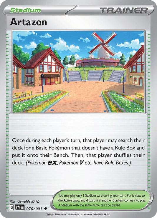 Pokemon Artazon 76/91 Paldean Fates