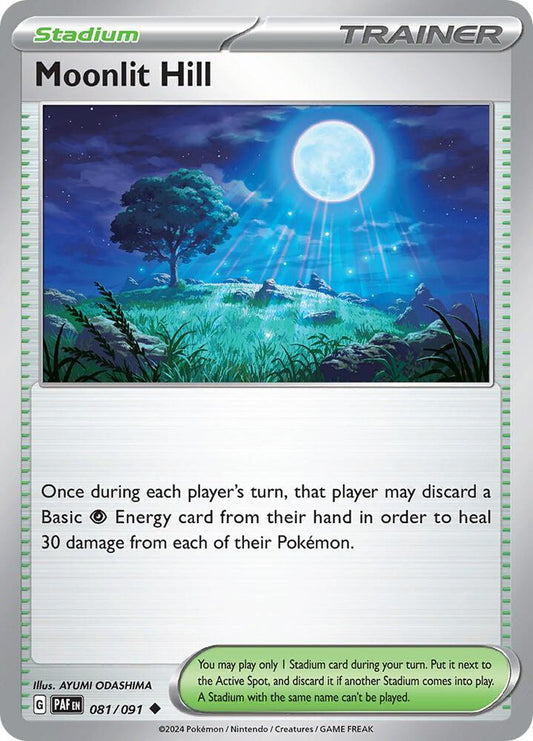 Pokemon Moonlit Hill 81/91 Paldean Fates