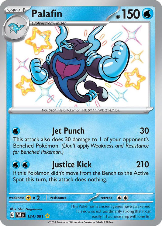 Pokemon Palafin 124/91 Paldean Fates