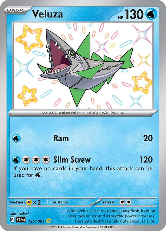 Pokemon Veluza 125/91 Paldean Fates