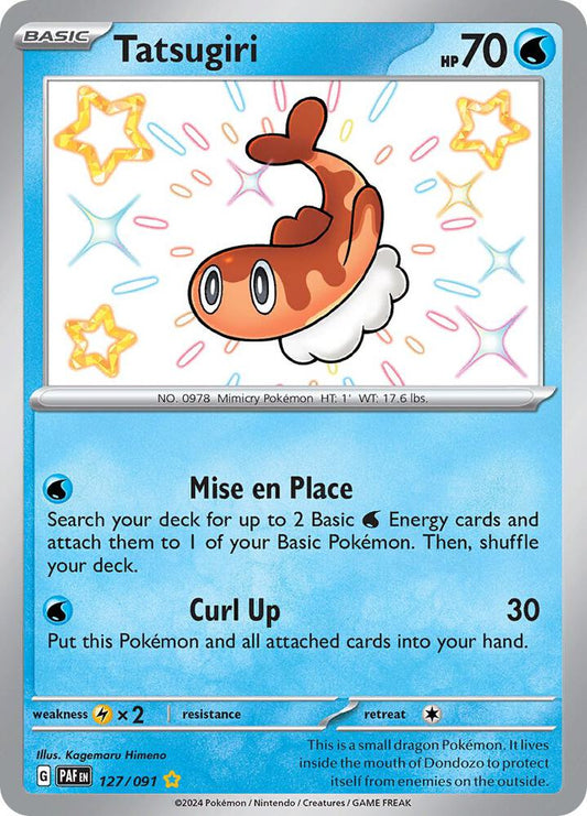 Pokemon Tatsugiri 127/91 Paldean Fates