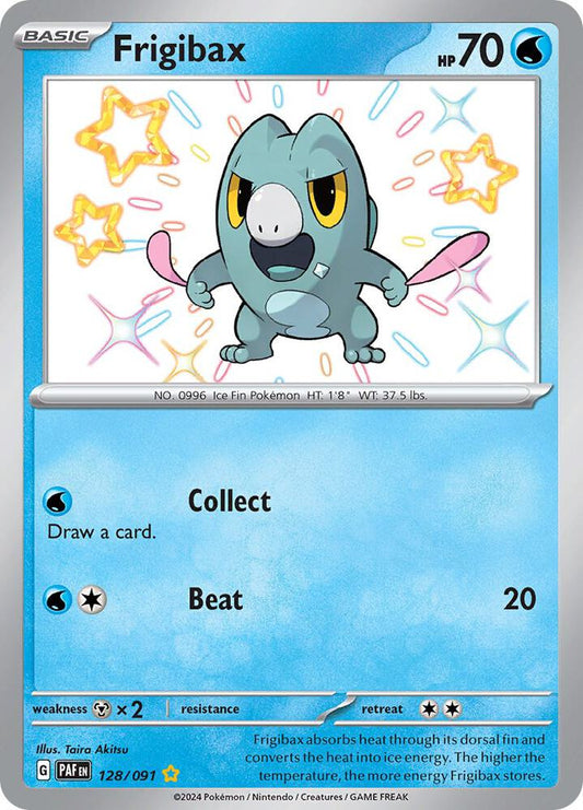 Pokemon Frigibax 128/91 Paldean Fates