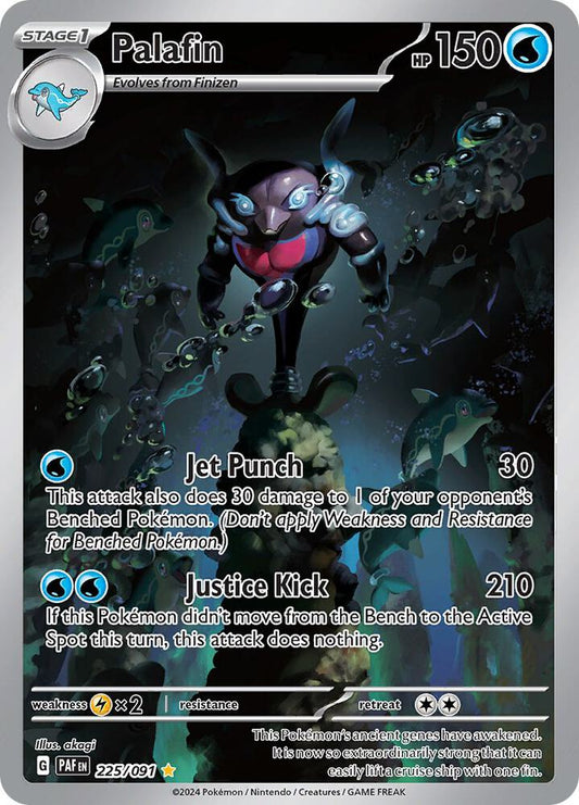 Pokemon Palafin 225/91 Paldean Fates