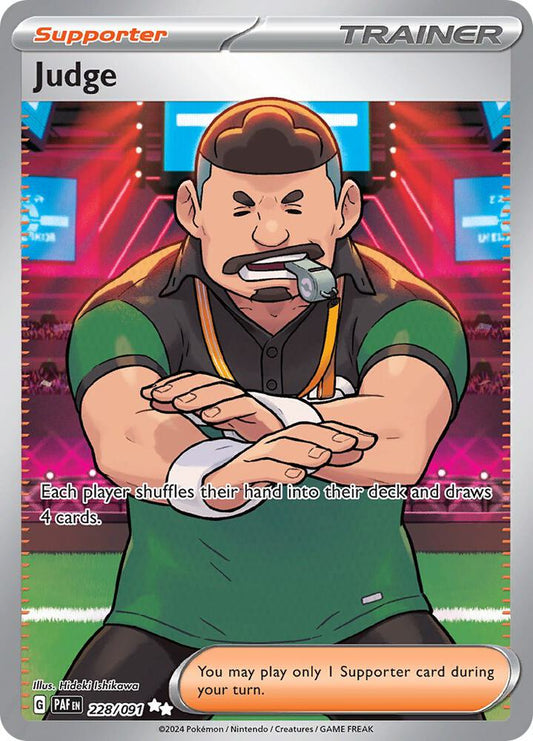 Pokemon Judge 228/91 Paldean Fates