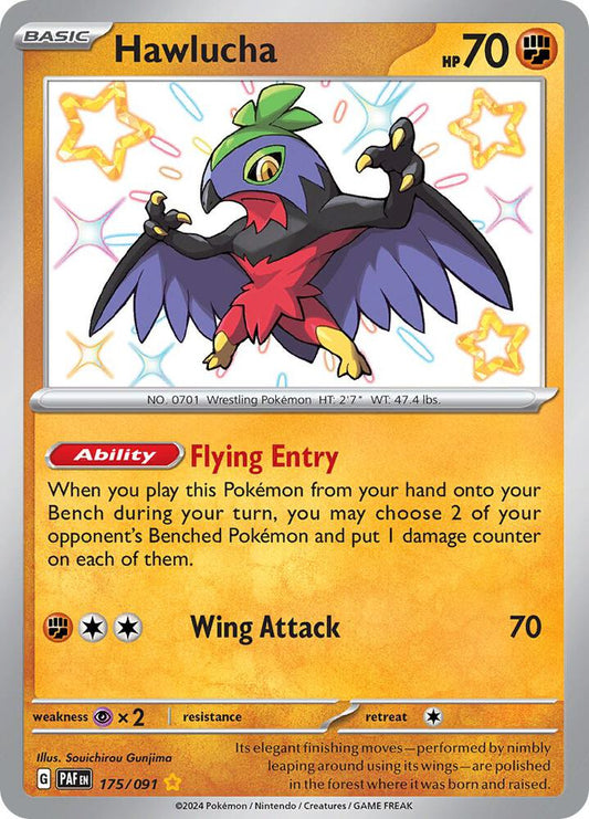 Pokemon Hawlucha 175/91 Paldean Fates