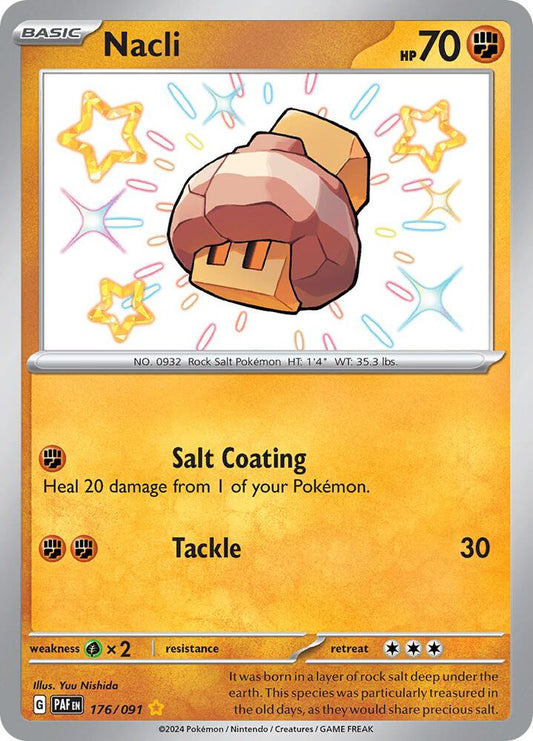 Pokemon Nacli 176/91 Paldean Fates