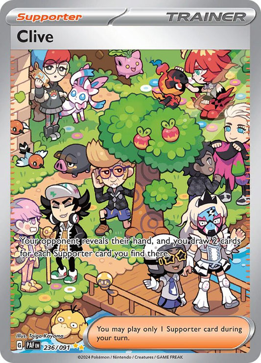 Pokemon Clive 236/91 Paldean Fates