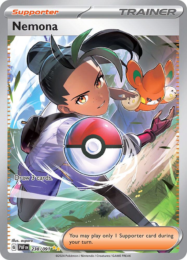 Pokemon Nemona 238/91 Paldean Fates