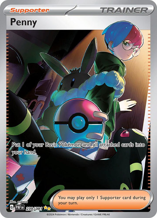 Pokemon Penny 239/91 Paldean Fates