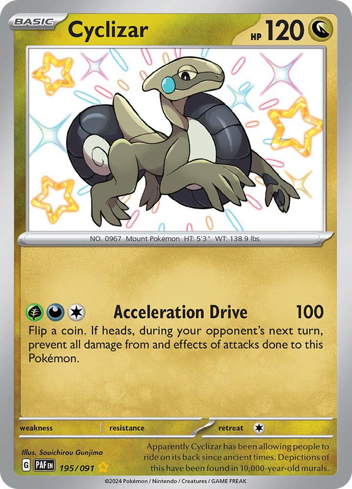 Pokemon Cyclizar 195/91 Paldean Fates