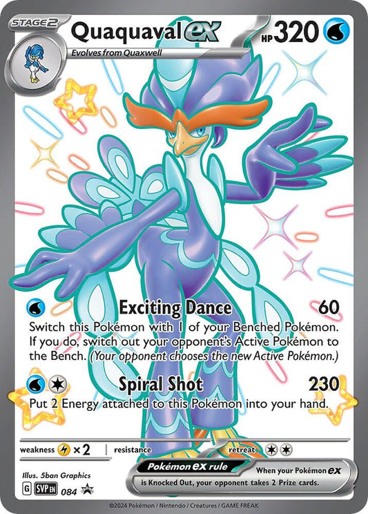 Pokemon Quaquaval ex 84 SVP Black Star Promos