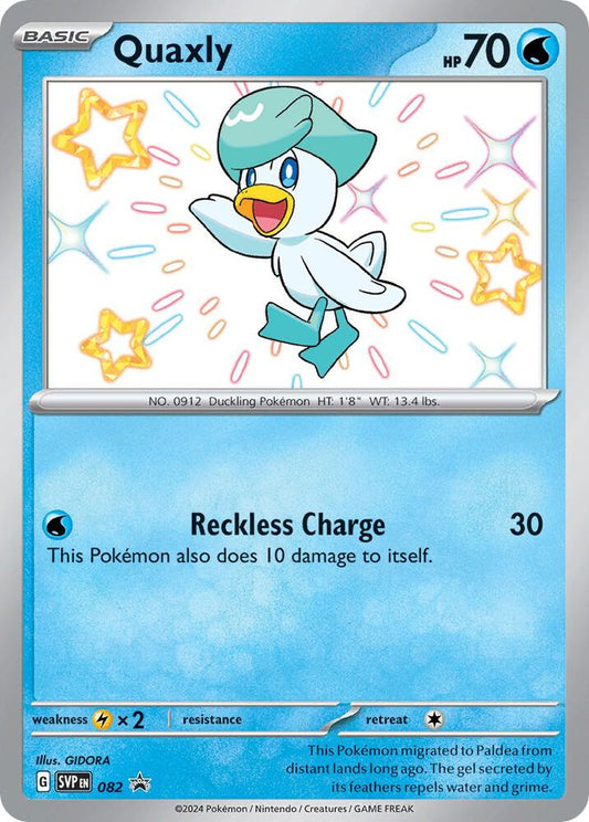 Pokemon Quaxly 82 SVP Black Star Promos