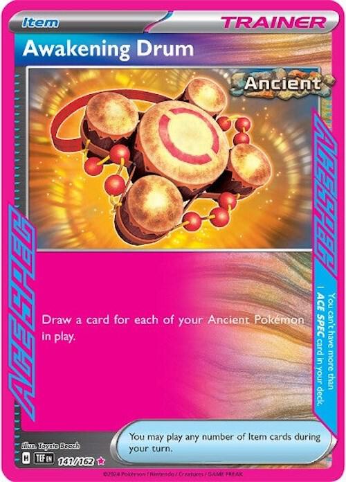 Pokemon Awakening Drum 141/162 Temporal Forces
