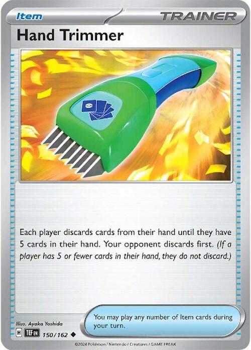 Pokemon Hand Trimmer 150/162 Temporal Forces